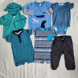 Tea Collection baby bundle lot 12-18 months baby summer romper hoodie